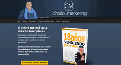 Desktop Screenshot of circulodemarketing.com