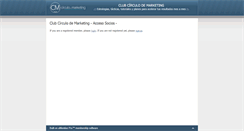 Desktop Screenshot of circulodemarketing.net